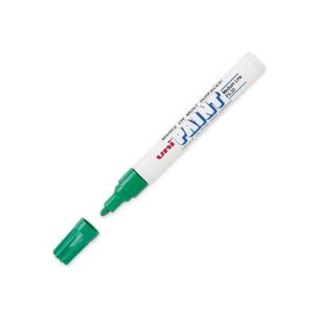 SANFORD Sanford¬Æ Uni Paint Marker, Oil-Based, Medium, Green Ink 63604